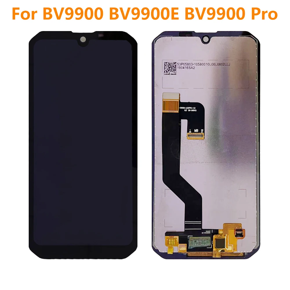 

5.84" For Blackview BV9900 LCD BV9900E BV9900 Pro Display Touch Screen Digitizer Assembly Replacememt Parts