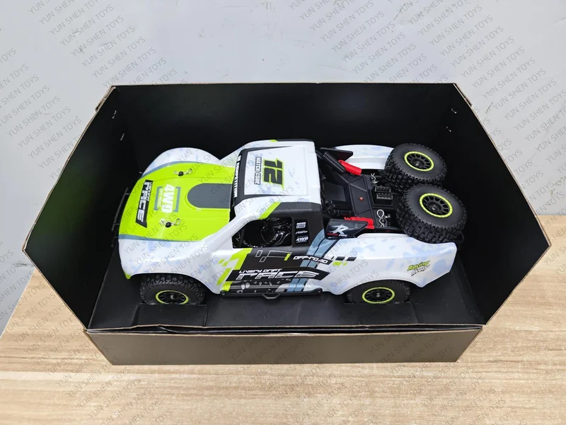 Huangbo Hb-Rd1201 1:12 Volledige Aandeel Vierwielaandrijving Korte Kaart Hoge Snelheid Afstandsbediening Auto Jongen Speelgoed Rc Model Speelgoed Gift