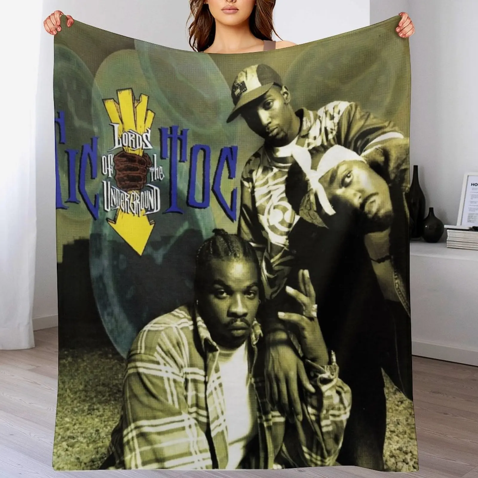 

Lords Of The Underground Throw Blanket Cozy Warm Blanket for Bed Room Decor