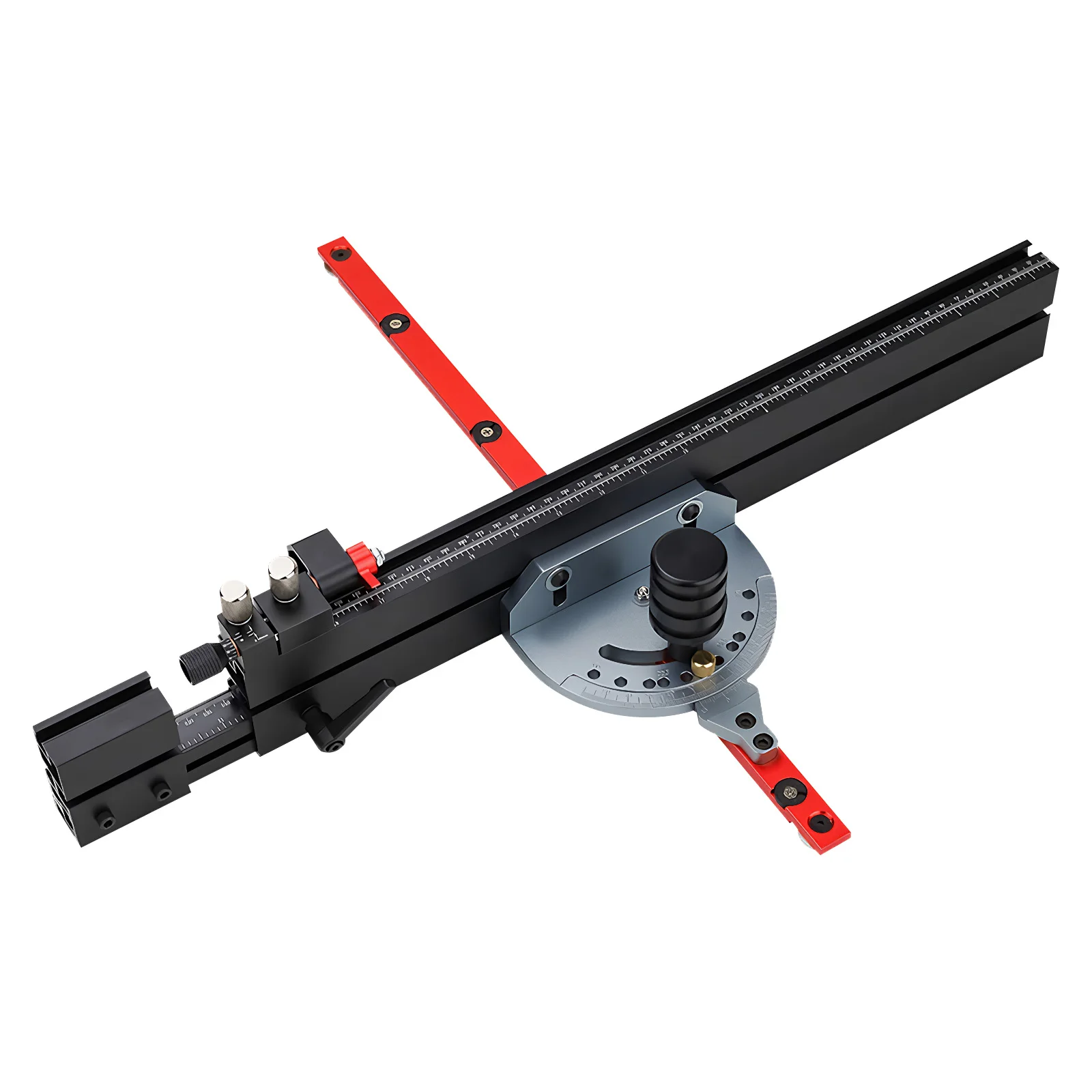 

11 Angle Stops Miter Gauge Standard Slot 3/4 X 3/8 Inches Table Saw Precision Miter Gauge System for Woodworking