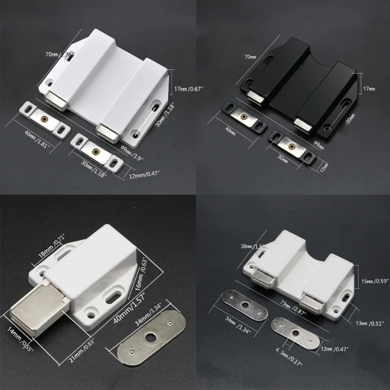 Động Từ Tính Cho Cảm Ứng Cho Chốt Đẩy Tủ Tiện Lợi Chốt Cửa Dropship