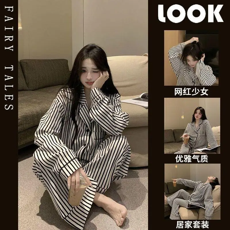 

Новый популярный пижамный комплект, женский пижамный комплект, женские теплые зимние пижамы, ленивая модная домашняя одежда, милый и мягкий пижамный комплект