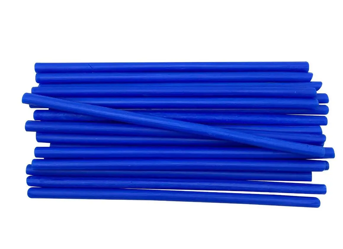 Set Garis Lilin Biru untuk Pembuatan Pemodelan Perhiasan Kit Lilin Pengecoran Pemodelan 0.8-6.0Mm