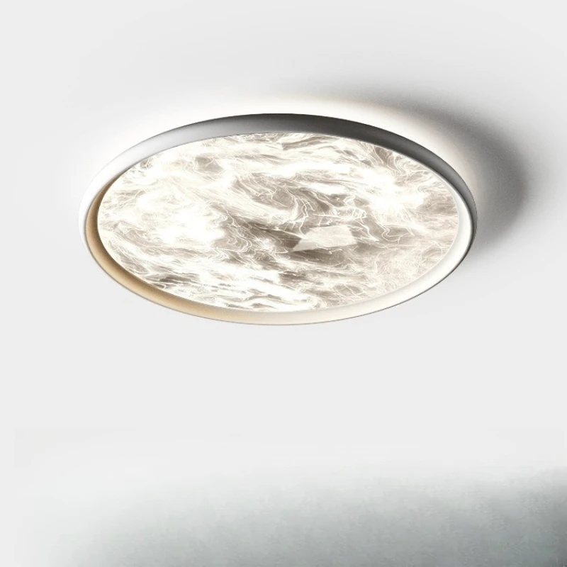 

Minimalist bedroom new eye protection lamp creative living room round cloud