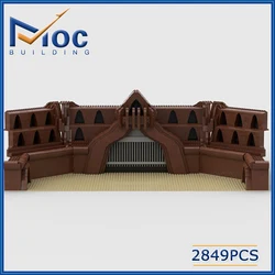 Star Movie Serie Building Block MOC Geonosis Arena Military Model Assembly Bricks Toy For Kid Gift MOC-40359