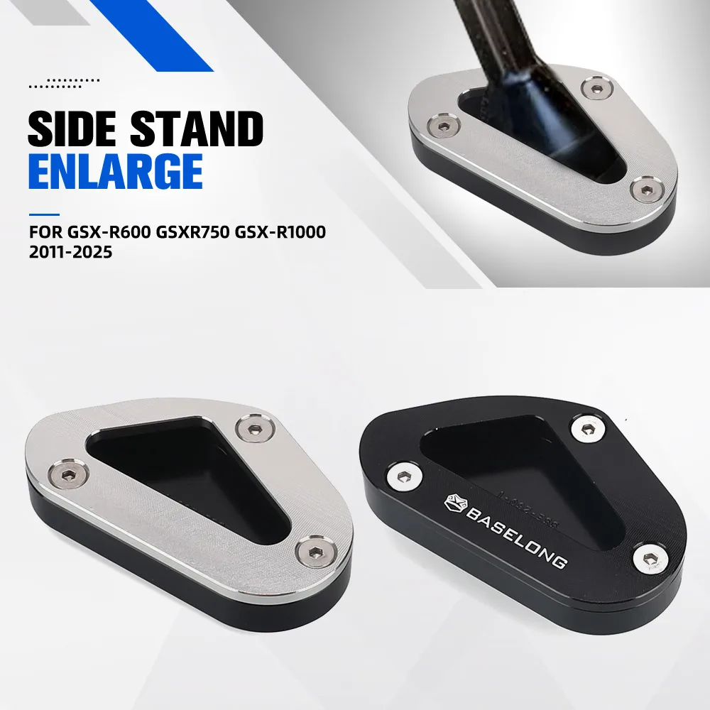 

For Suzuki GSX-R600 GSXR750 GSX-R1000 2011-2025 Motorcycle Kickstand Foot Side Stand Extension Pad GSXR600 GSX-R750 GSXR1000