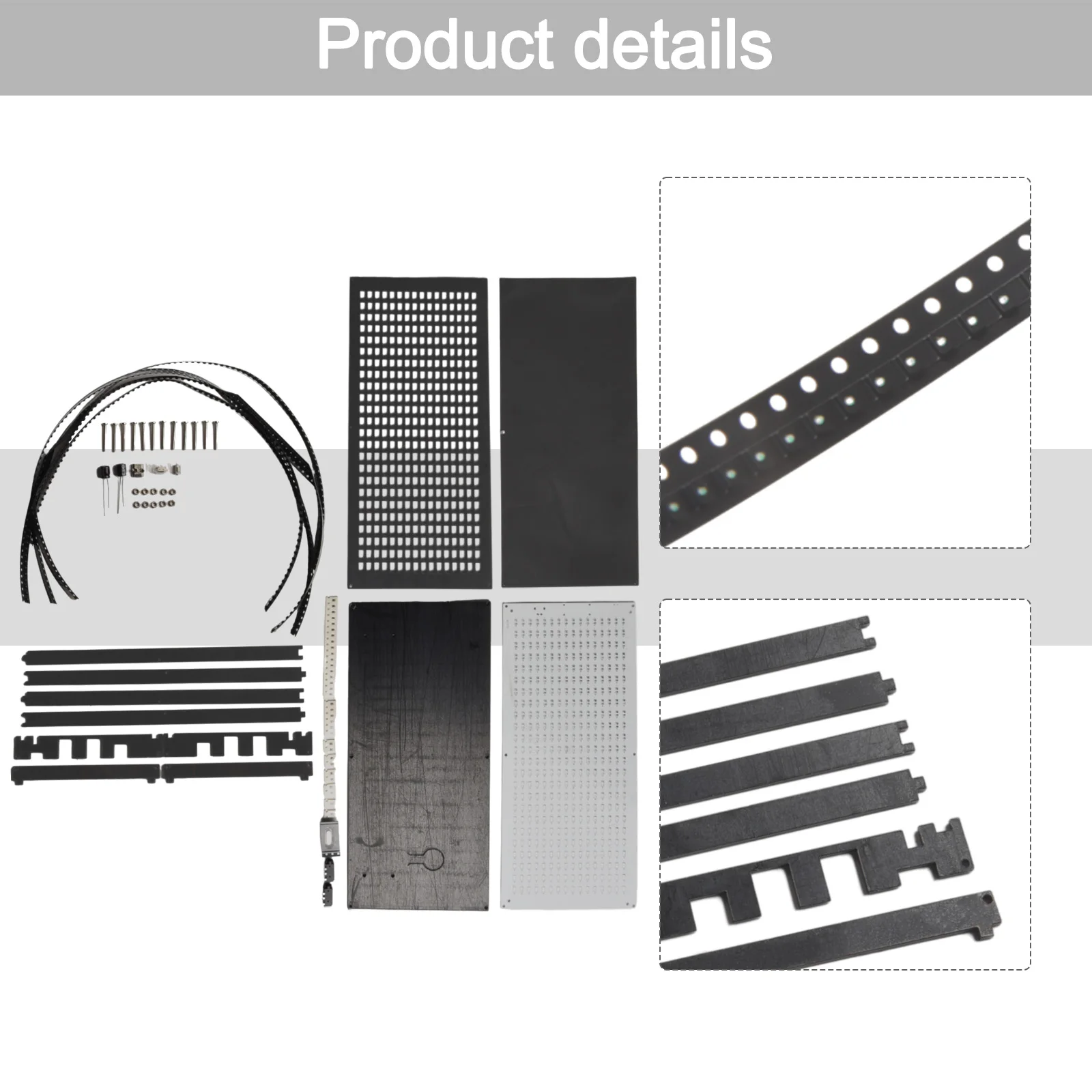 

Spectrum Indicator Music Spectrum Recording Studio 5V1A ABS Atmosphere Display C256 LED VFD Audio VU Meter 2022
