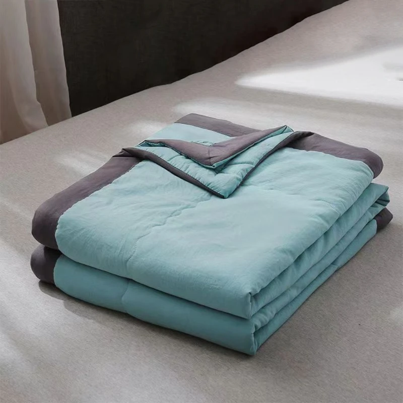 Coperta trapuntata rinfrescante Coperta in fibra ghiaccio fresca, trapunta delicata sulla pelle Dropship