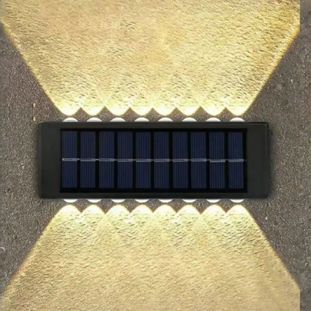 

Landscape 16LEDs Solar Wall Lamp Streetlights Warm Light Outdoor Lighting Energy Saving Solar Light LED Solar Light Garden