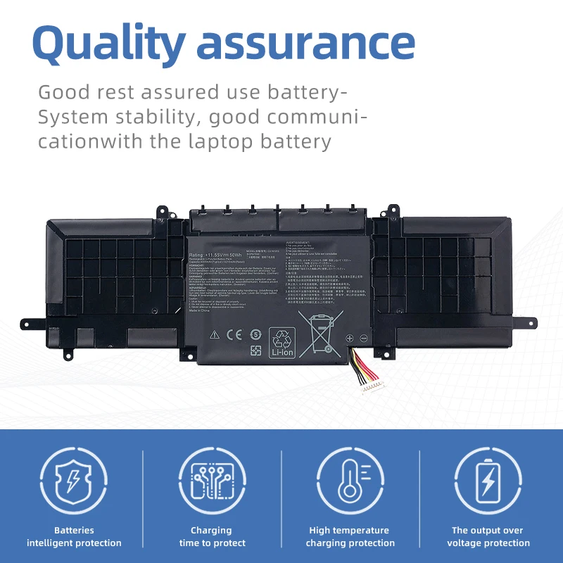 Imagem -02 - Suozhan-bateria do Portátil para Asus Zenbook 13 C31n1815 11.55v 50wh U3300fn Ux333 Ux333f Ux333fa Rx333fn Rx333fn Rx333fa Rx333fn