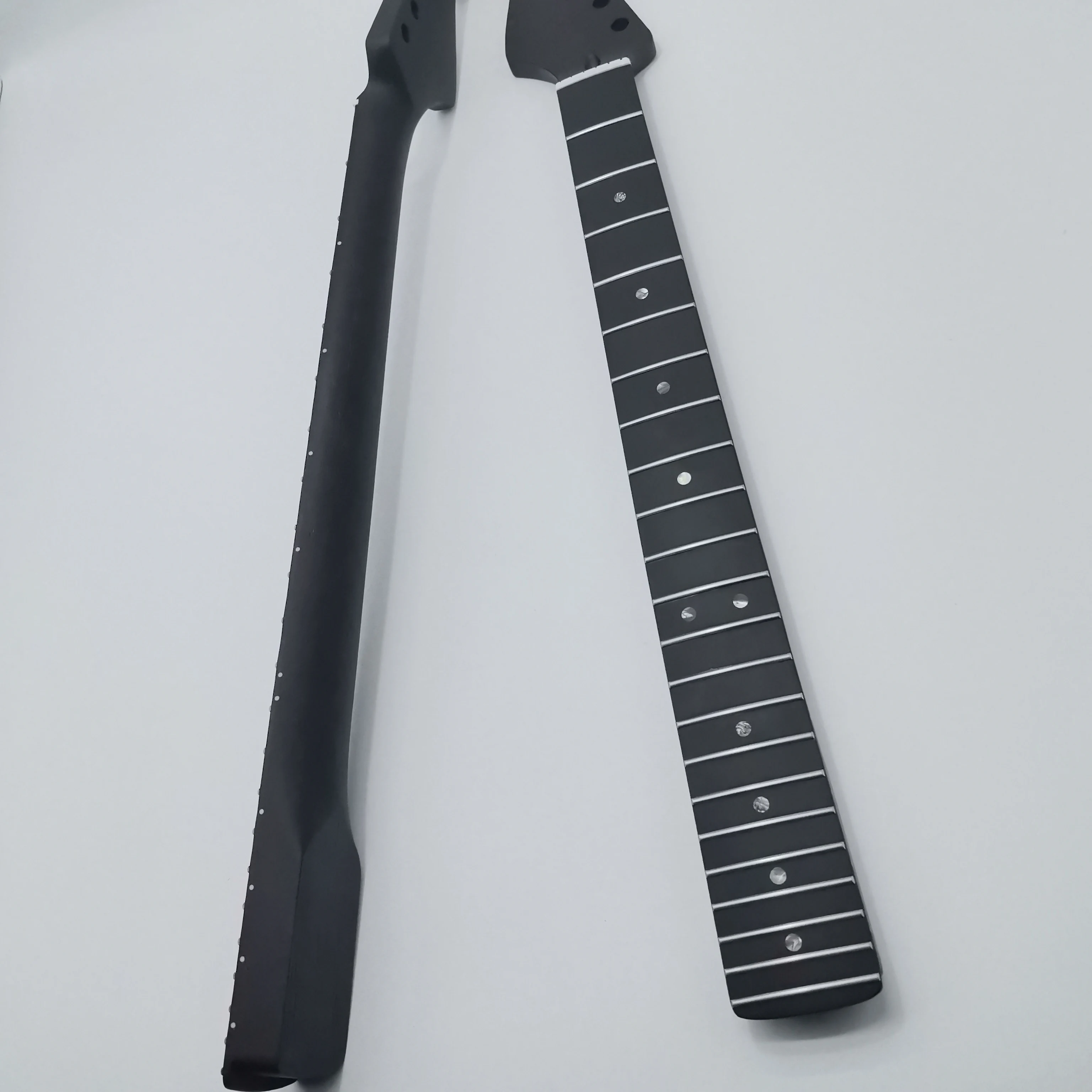 Left-handed Wenge wood ST Guitar Neck 22 Frets Electric Guitar Replacement Neck