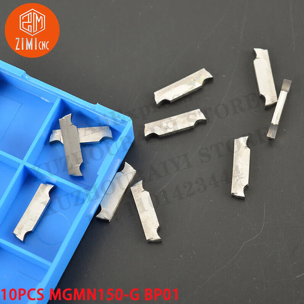 10PCS MGMN150-G MGGN 150 1.5mm aluminum turning inserts Carbide Inserts Machining  CNC tools metal lathe mechanical cutting tool