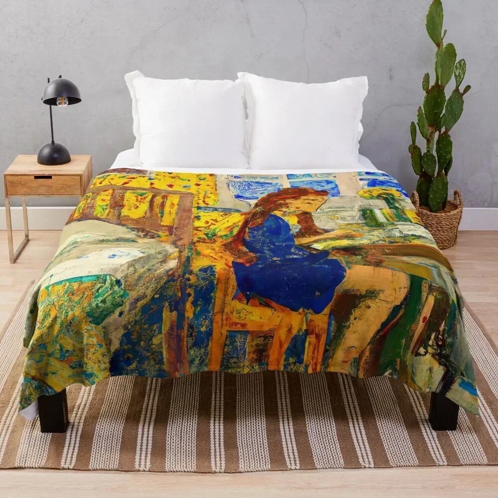 

Study Throw Blanket Soft Comfort Blanket for Reading Watching TV