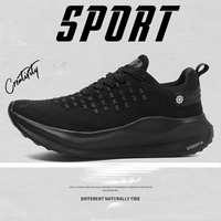 Carbon Plate Air Cushion Men Sports Running Shoes Breathable Lightweight Women's Comfortable Athletic Nonskid Sneakers