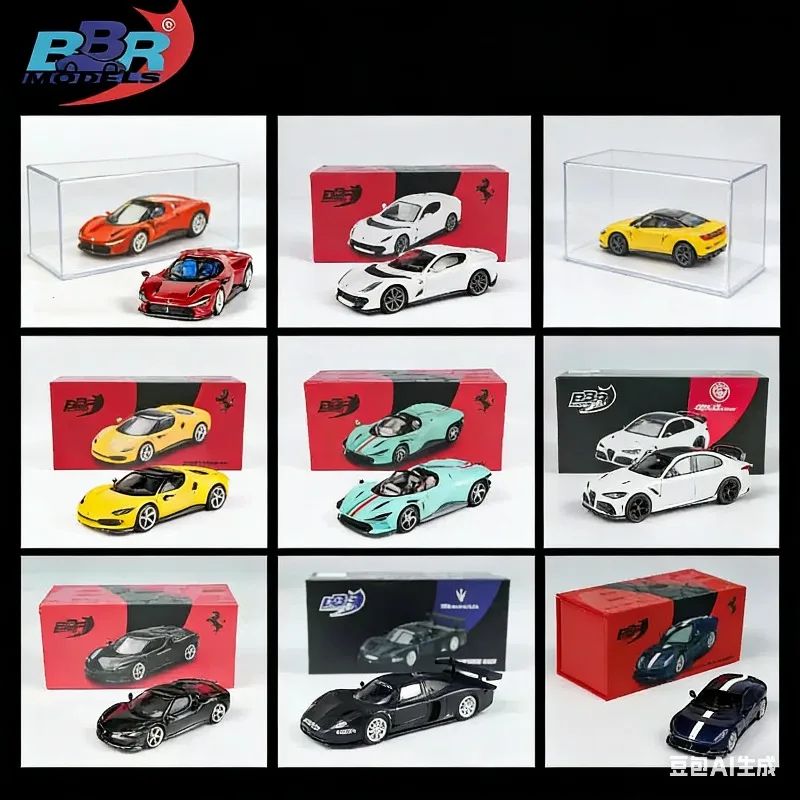 

BBR 1/64 812 Simulation Casting Alloy Static Alloy Car Model Collection Boy Toy Festival Gift Desktop Ornament