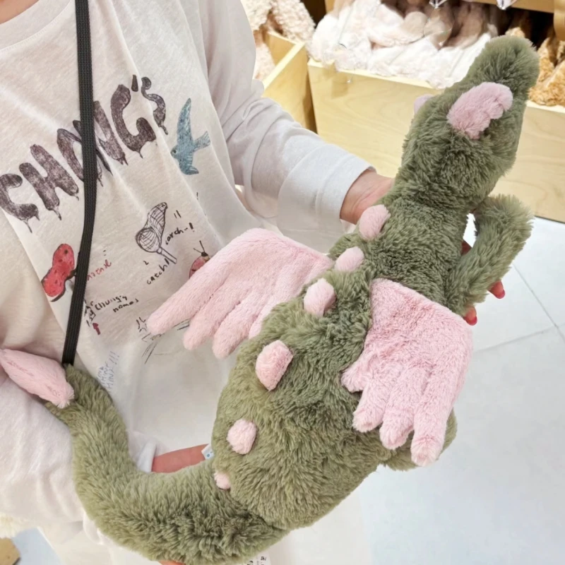 

Мягкая игрушка Fun Cartoonsky: Летающий дракон Матча, Радужный дракон, Снежный дракон. Большая подушка-игрушка. Подарок на праздник, украшение для дома.