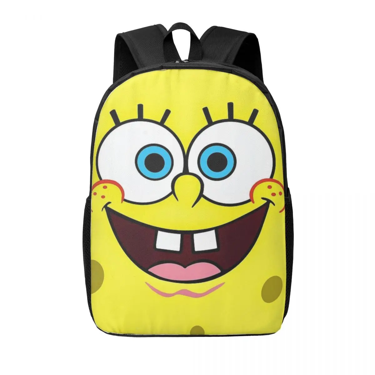 

Spongebob Basic 17-Inch School Backpack - Minimalist and Stylish Backpack for Teens and Young Adults