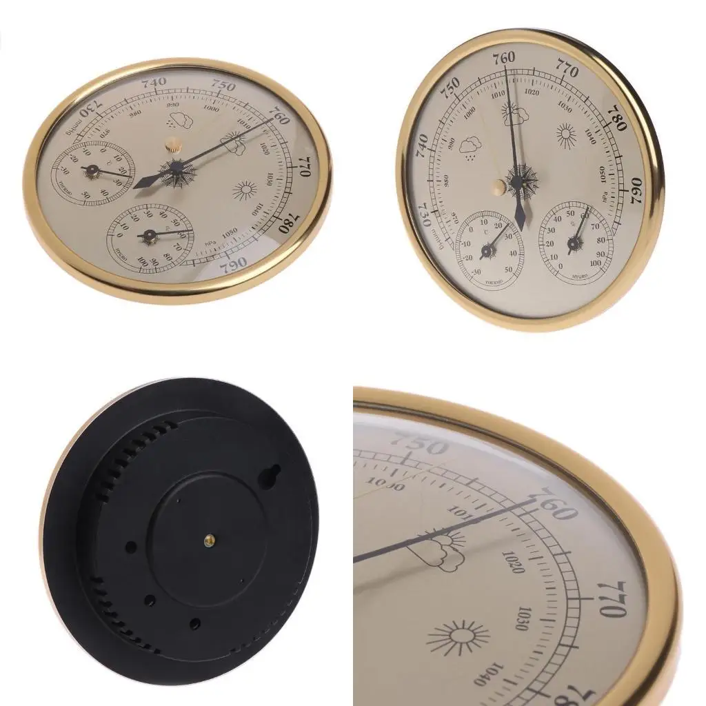 

E8BD 3 в 1 домохозяйственную температуру влажности на стену барометра установлена