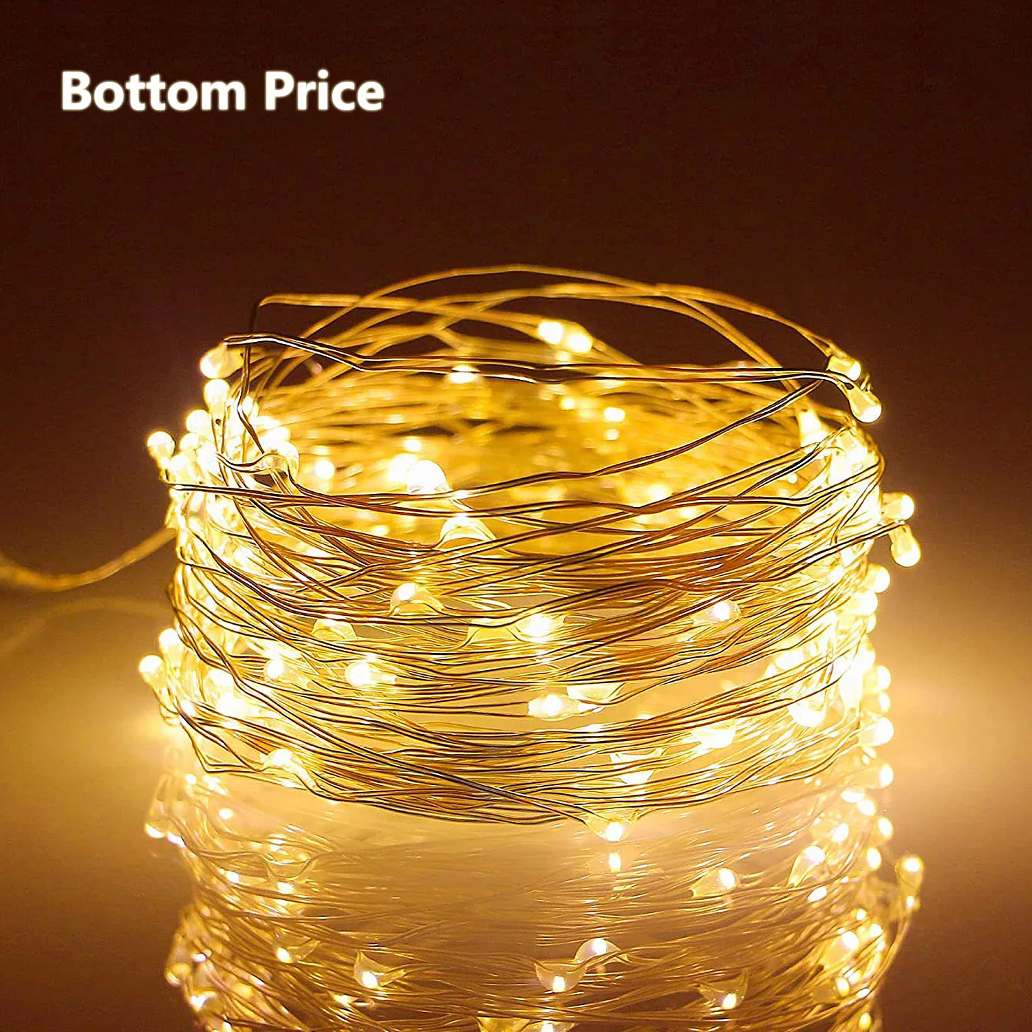 Led Fairy Lights Copper Wire String 1/2/5/10M Holiday Outdoor Lamp Garland Luces For Christmas Tree Wedding Party Decoration