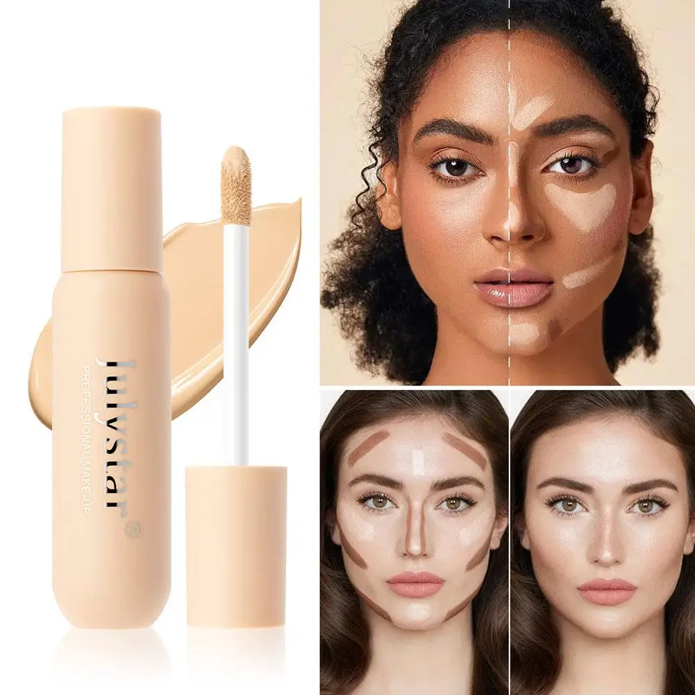 Liquid Concealer Matte High Coverage Waterproof Oil Control Moisturizing Long Lasting Professional Face Makeup 7 Colors