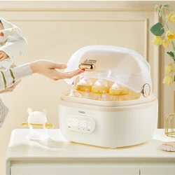 Baby Bottle Sterilizer High Temperature Steam Pot Belt Drying Two In One Machine Special Disinfection Pot New Born Baby Items