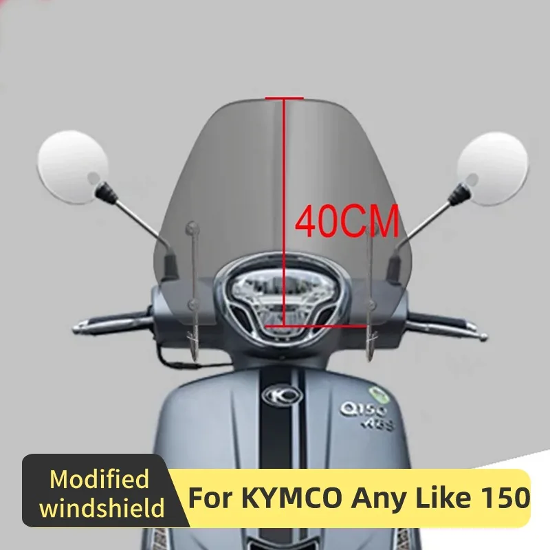 Windshield Windscreen 2021 For KYMCO Any Like 150 Like150 ABS Motorcycle Wind screen Deflector Windshield