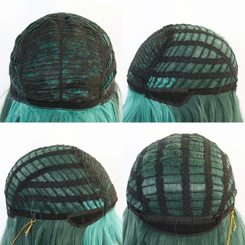 Anime urusei yatsura lum invader cosplay perücke grün langes haar ataru moroboshi zubehör halloween party für frauen mädchen requisiten