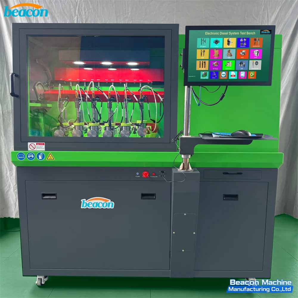 Common Rail Diesel Injector Test Bench CR304 Diesel Flow Meter Test Bench For Testing 4 Injectors At The Same Time