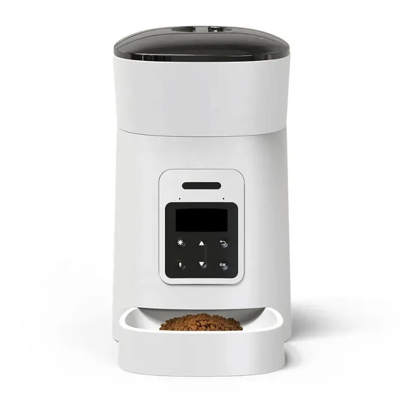 Pet Feeder 4L Automatic Plastic Bowl Dog Cat Bowl Feeder