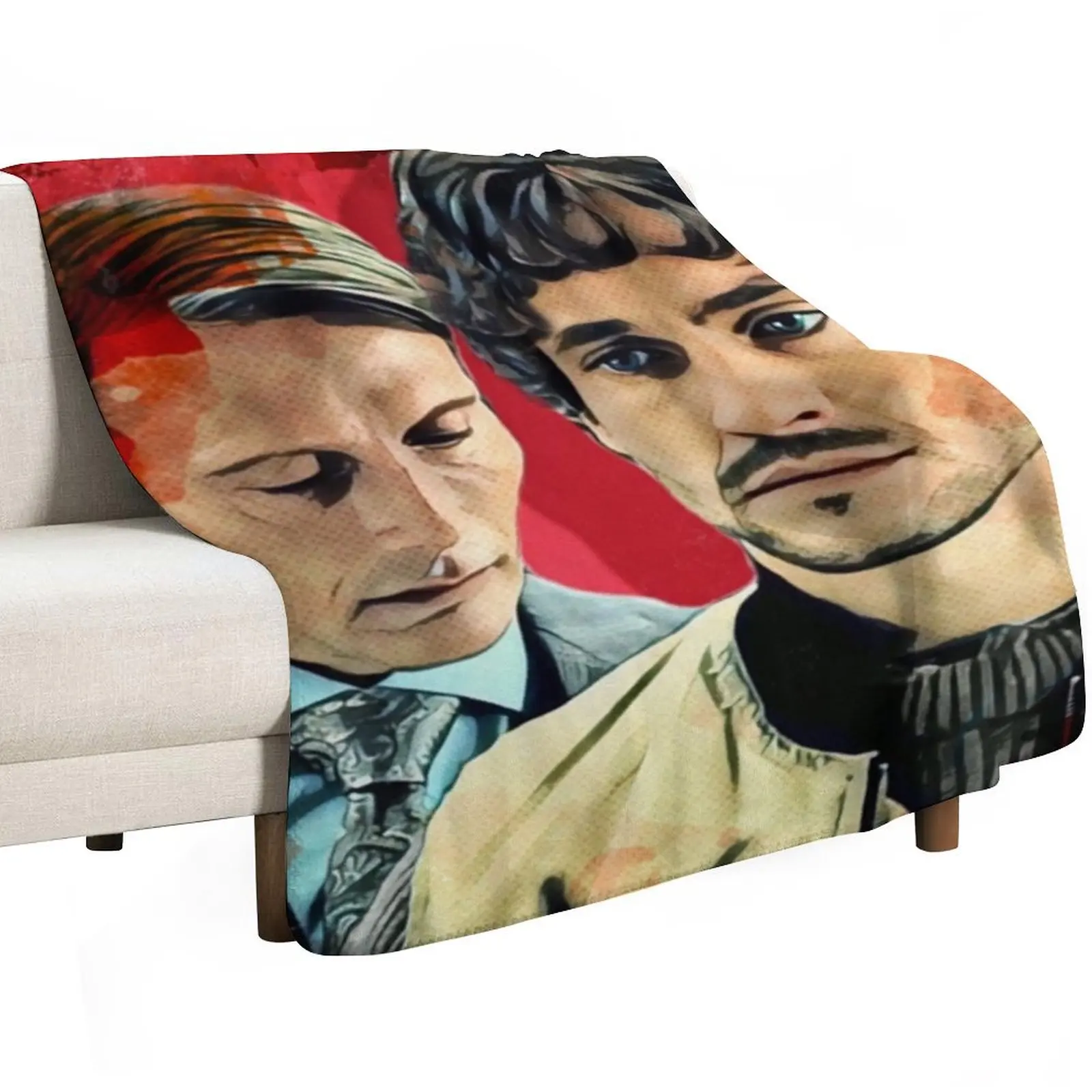 Will and Hannibal, Murder Husbands Throw Blanket Luxury Throw Tourist Hairys For Decorative Sofa decorative Cute Plaid Blankets
