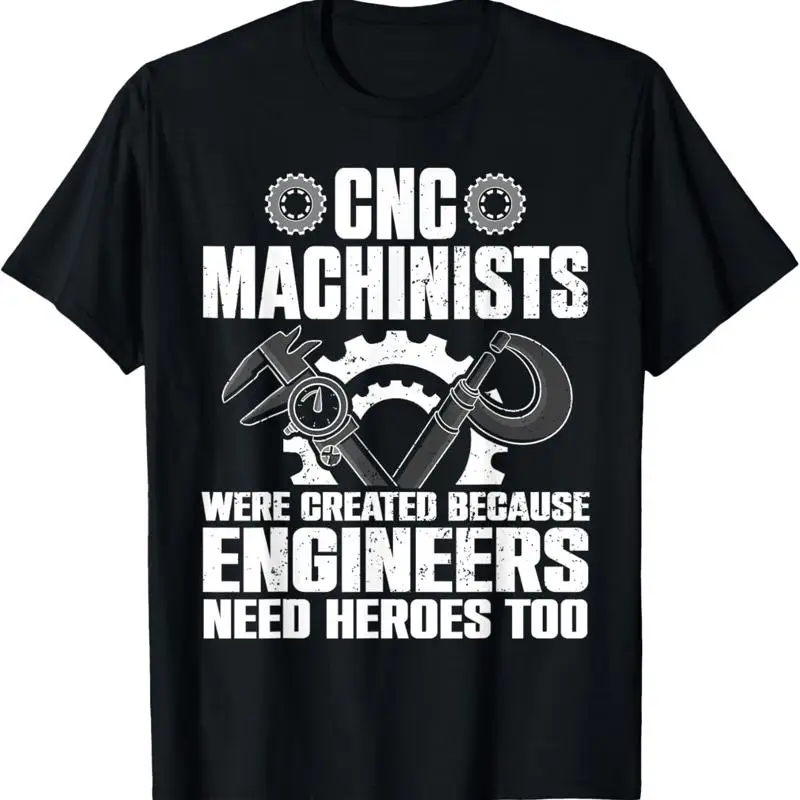 Funny CNC Machinist For Press Machine Operator T Shirt