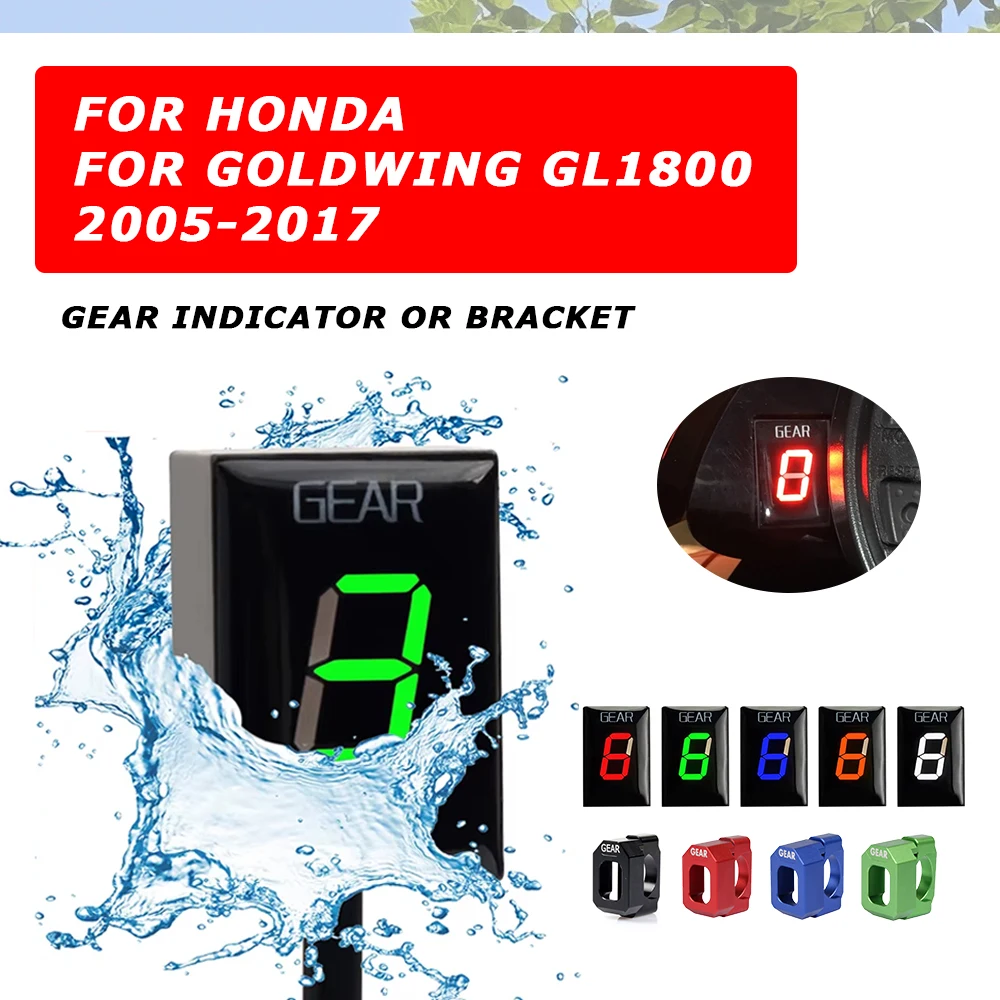 Wskaźnik biegów licznik prędkości wyświetlacz miernik dla Honda Goldwing GL1800 GL1800 Goldwing 1800 2005-2017 akcesoria motocyklowe