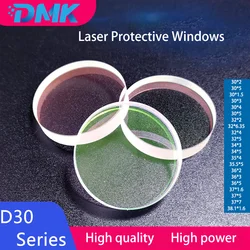 D30-D38.1 Fiber Laser Protective Lens Fused Silica Protect Windows 1064nm Coating For Laser Welding/Cleaning Gun Laser Cut Head