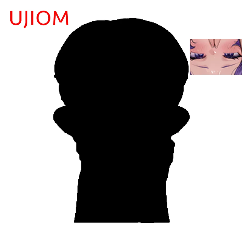Baby Nursery Wallpaper - UJIOM Silhouette Anime Figure Wall Sticker