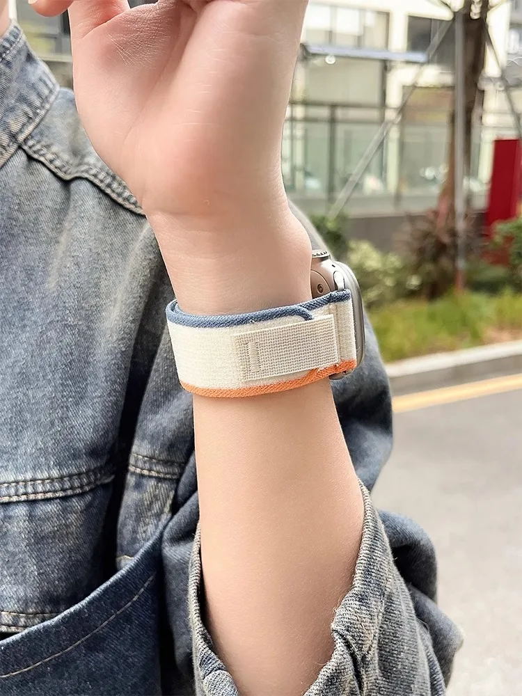 애플 워치용 트레일 루프, 울트라 2 밴드, 49mm, 44mm, 45mm, 40mm, 41mm, 38mm, 42mm, 46mm, iWatch 시리즈 10, SE 9, 8, 7, 6, 5, 4 스트랩