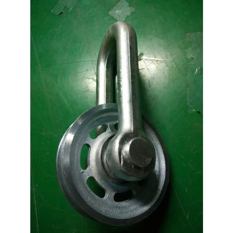 

Customizable OEM Steel Hoist Point Block with Flat Belt Pulleys for Construction and Industry