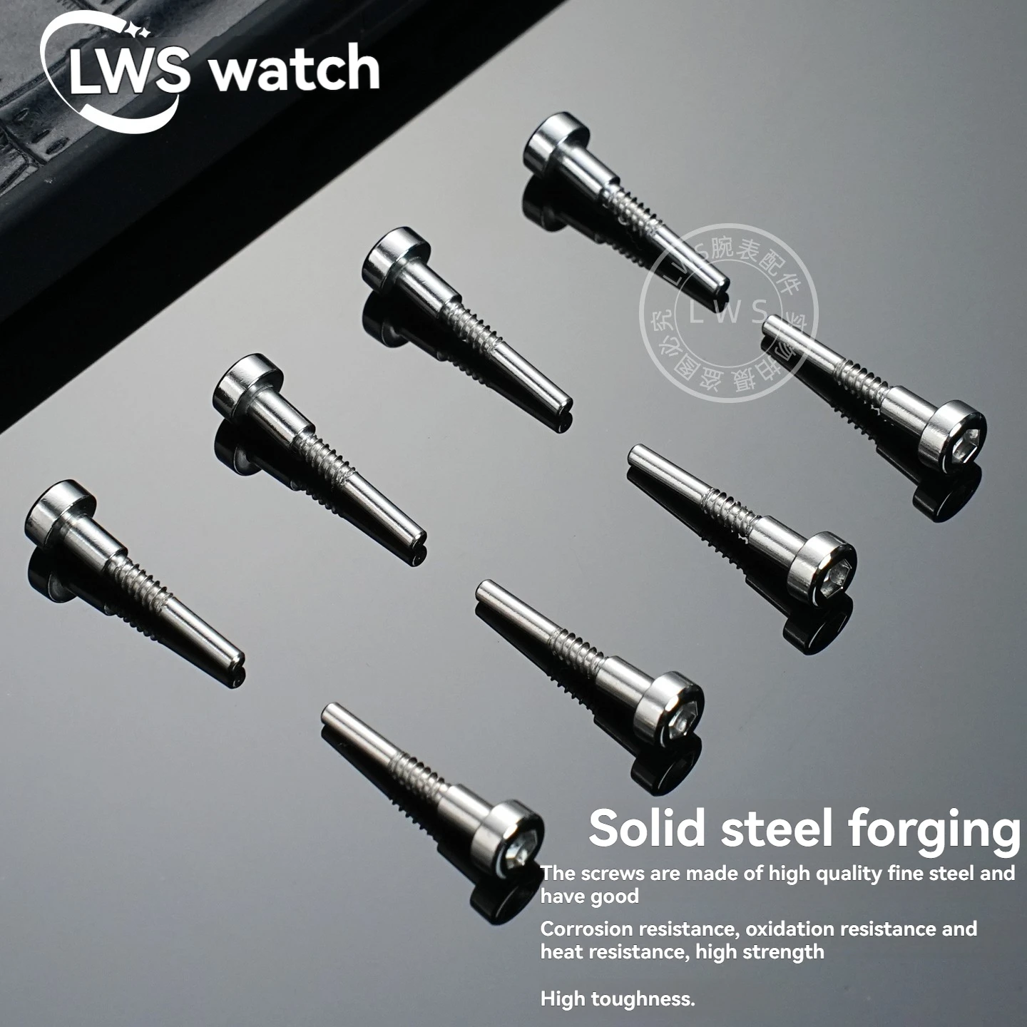 مسامير جانبية لساعة كاسيو GWG-1000 GWG-1000GB حافظة كبيرة من الطين وحزام خاص برغي تثبيت دبوس العمود الجانبي مع أداة