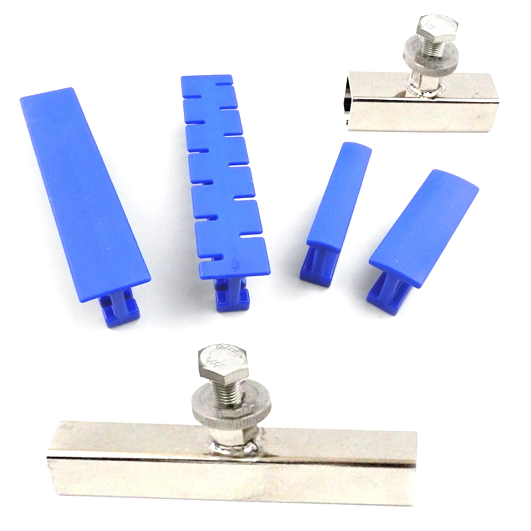 10Pcs Adhesive Glue Tabs Tools Kit for Car Paintless Dent Repair Tool Auto Dent Repair Tools Long Dent Repair Tools