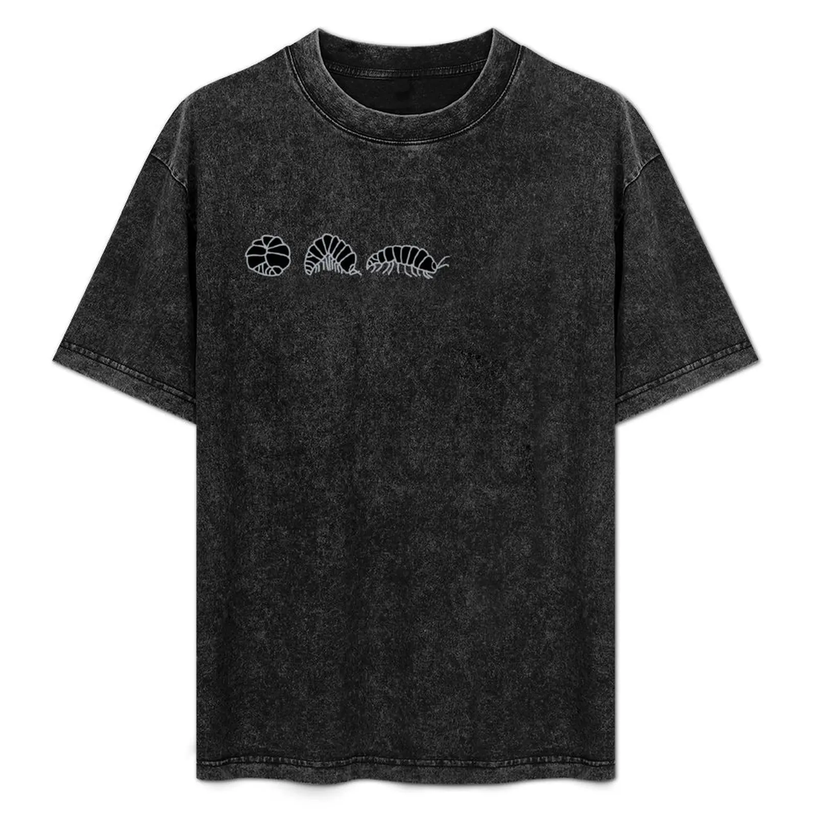 Roly Poly Isopod Transition T-Shirt Casual Streetwear Short Sleeve Tee
