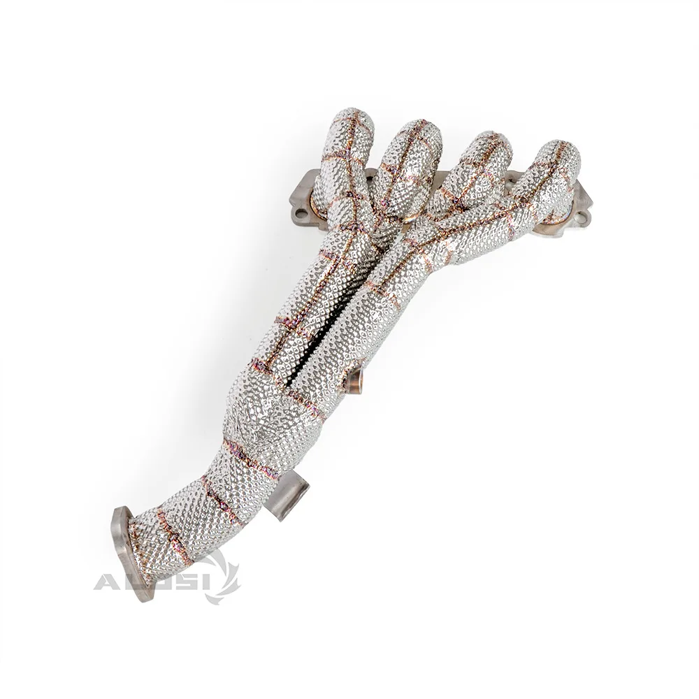 مناسبة لمازدا MX-5 ND2.0 2018-2023 سباق أداء رأس نظام العادم المنوع