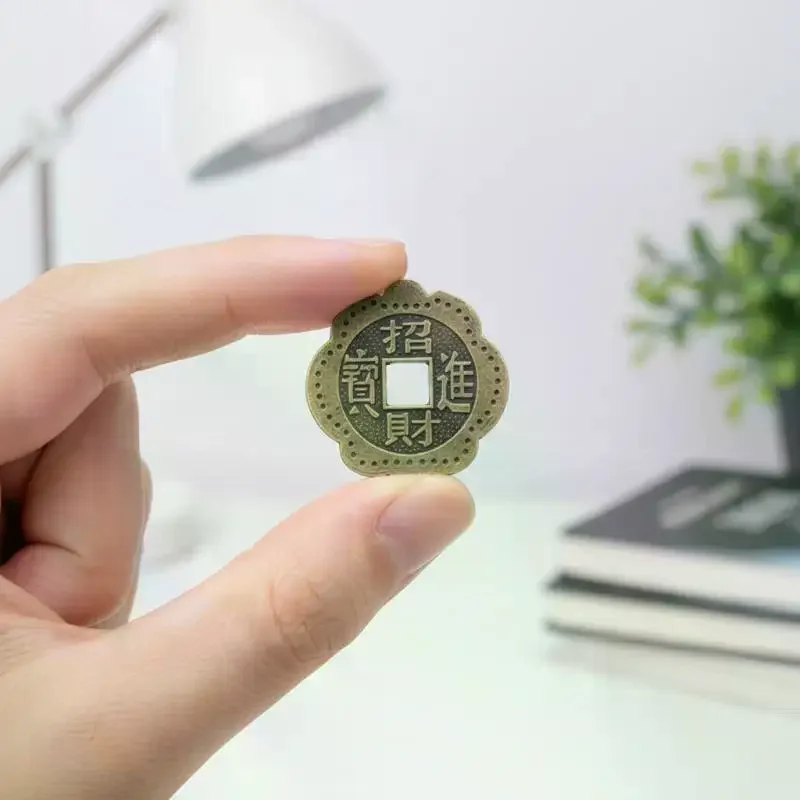 5/10/20 Pcs Plum Blossom Feng Shui Coins Enhancing Home Prosperity