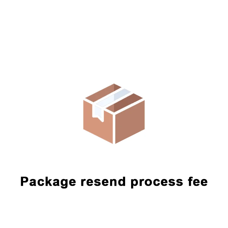 Package resend process fee link