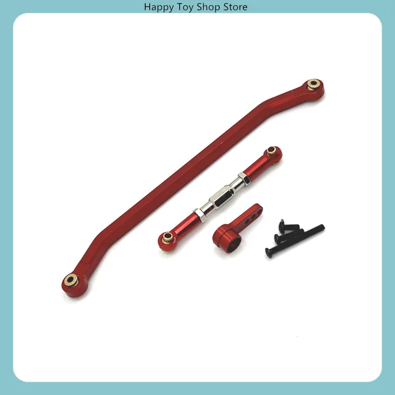 

1/12 Scale Metal Steering Rod & Servo Arm Upgrade Kit for MN128 RC Crawler Car, Angle Adjustment