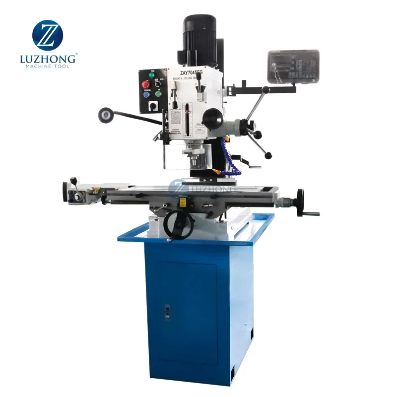 LUZHONG ZAY7045G Precision Vertical Milling Machine Customized Drilling Milling Light Duty New Condition Core Motor Component