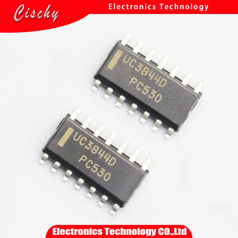 5PCS UC3844AD UC3844ADTR UC3844ADR UC3844 SOP14 Power supply PWM controller IC chip