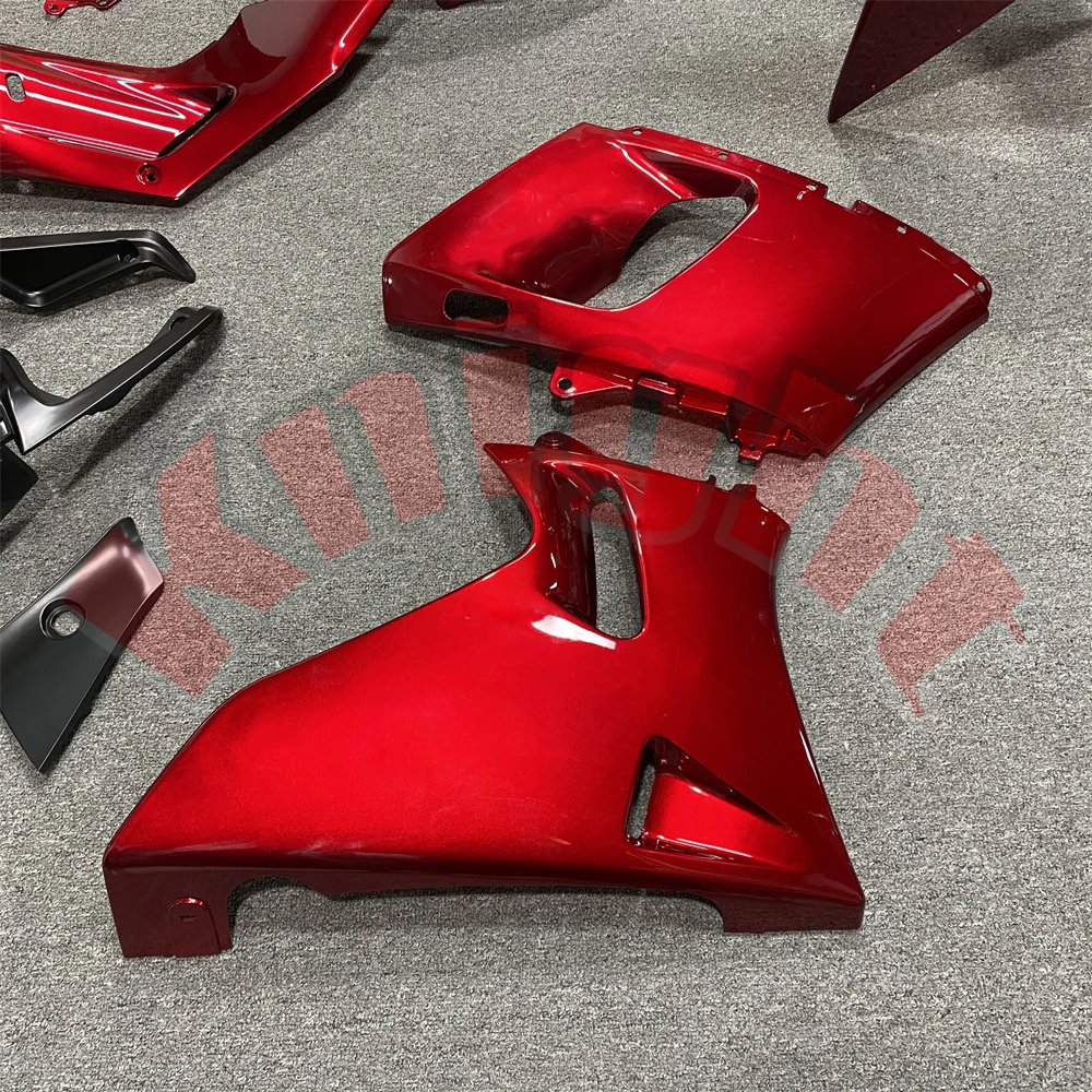 Motorcycle Full Fairing Body Kit Plastic Guard Shell For Kawasaki ZZR400 ZZR600 1993-2007 Red