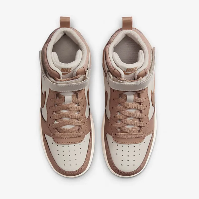 حذاء كرة السلة Nike (Nike) الجديد للسيدات خفيف الوزن ومريح ومتعدد الاستخدامات من Court Borough Mid 2 Mid-Top Cd7782-125