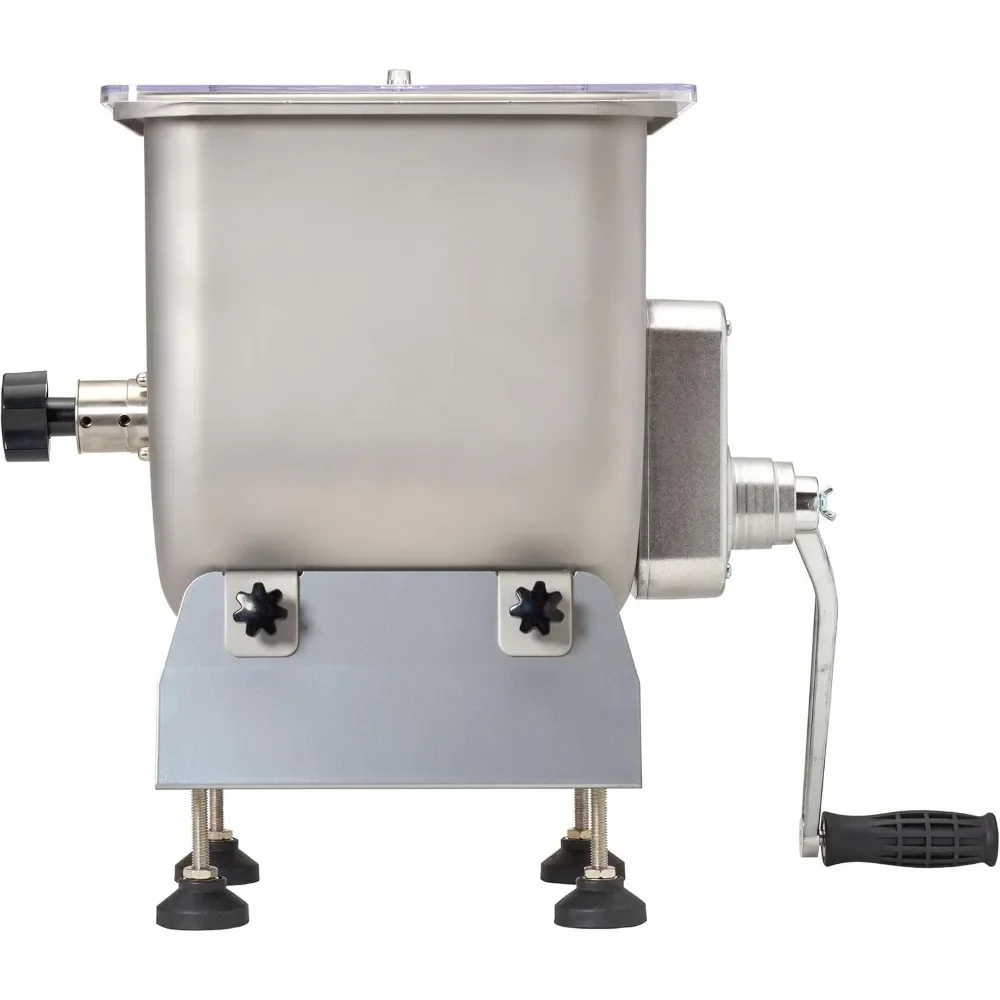 

Pound Capacity Fixed Position Meat Mixer, Stainless Steel, Motor or Grinder Not Included