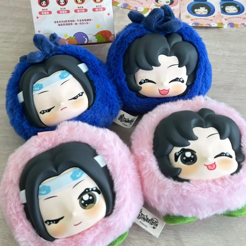 Original Mo Dao Zu Shi Fruit Fragrance Series Blind Box Mystery Box Anime Wei Wuxian Lan Wangji Pendant Toy Surprise Kawaii Gift