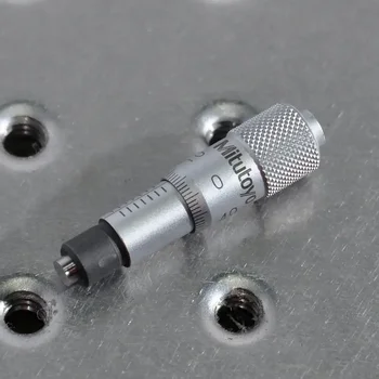 Mitutoyo מיקרומטר מטרי סוג 148-201 148 סדרת קטן במיוחד מיני MHT-6.5 מדידת טווח 0-6.5mm דיוק ± 5µm ישר שוק